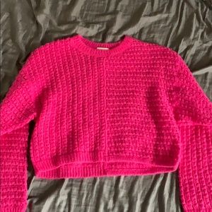 Aritzia Wilfred Free cropped sweater